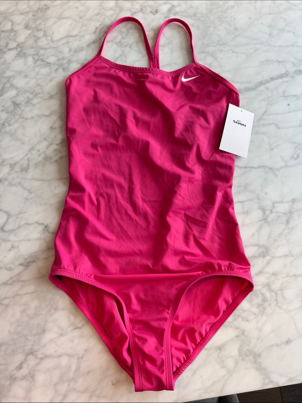 Nike Girls Pink Swimsuit Size XL(13-15 yrs) NWT